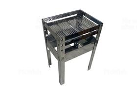 Churrasqueira Portátil Inox ( 40 x 30 ) + maleta . Churrasqueira Portátil Inox ( 40 x 30 ) + maleta .