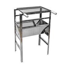 Churrasqueira Portátil Inox Desmontável Modular e Fácil de Transportar e Robusta montada IM Grill Viana Churrasqueira Portátil Inox Desmontável Modular e Fácil de Transportar e Robusta montada IM Grill Viana