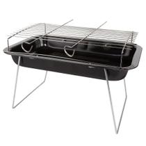 Churrasqueira PRAIANA Portátil Preta Com 2 Espetos 3003 MOR