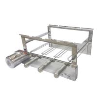 Churrasqueira Pré moldada Max Grill 100 Inox Giratória 4 Espetos PréMoldada Motor Elétrico 1 30 hp WEG Original 110V ou 220V Churrasqueira Pré moldada Max Grill 100 Inox Giratória 4 Espetos PréMoldada Motor Elétrico 1 30 hp WEG Original 110V ou 220V