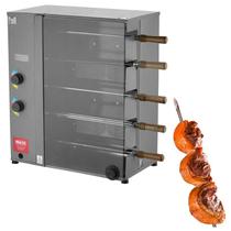 Churrasqueira Rotativa a Gás 3 Espetos Elétrico Bivolt