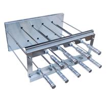 Churrasqueira Rotativa Inox Puro 304 Premium 9 Espetos