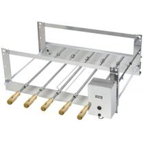 Churrasqueira Rotativa Inox Simples 05 Espetos Cris 220V Arke Churrasqueira Rotativa Inox Simples 05 Espetos Cris 220V Arke
