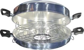 Churrasqueira S/forma De Pizza Polida 800ml