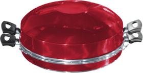 Churrasqueira S/forma De Pizza Vermelha 800ml