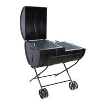 Churrasqueira Tambor 200L a Carvão Portátil Aço Carbono Mista Preta Ouro Minas F-071.OM Churrasqueira Tambor 200L a Carvão Portátil Aço Carbono Mista Preta Ouro Minas F-071.OM