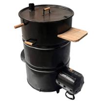 Churrasqueira Tambor Bafo Vertical 200 Litros Costela Gaúch