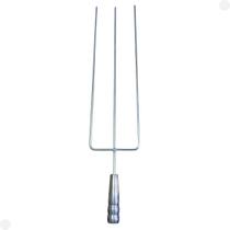 Churrasqueiro Pro: Espeto Triplo Para Churrasco com 79 cm! - Riomar Equipesca