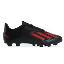 Chuteira Adidas Campo Deportivo II FxG Preto e Vermelho - Masculino