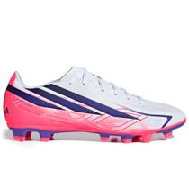 Chuteira Adidas Campo F50 Hyperfast Masculino Branco, Rosa e Roxo TAMANHO:41 Chuteira Adidas Campo F50 Hyperfast Masculino Branco, Rosa e Roxo TAMANHO:41