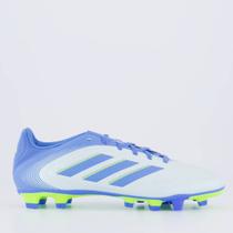Chuteira Adidas Copa Pure III Club Campo Cinza e Azul