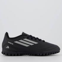 Chuteira Adidas Deportivo III TF Society Juvenil Preta e Cinza