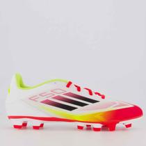 Chuteira Adidas F50 Club FG/MG Campo Branca