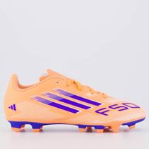 Chuteira Adidas F50 Club FG/MG Campo Laranja Juvenil