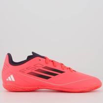 Chuteira Adidas F50 Club IN Futsal Juvenil Coral