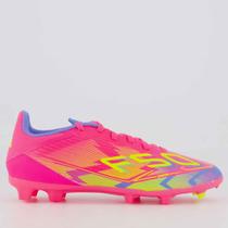 Chuteira Adidas F50 League FG/MG Campo Juvenil Rosa