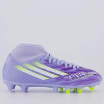 Chuteira Adidas F50 Sparkfusion Club FG Campo Feminina Lilás