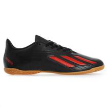 Chuteira Adidas Futsal Deportivo II Preto e Vermelho - Masculino