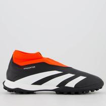 Chuteira Adidas Predator 24 League LL Society Preta e Branca