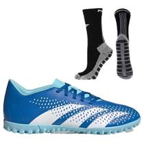 Chuteira Adidas Predator Accuracy.4 Society + Meia Antiderrapante