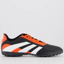 Chuteira Adidas Predator Artilheira 24 TF Society Preta e Vermelha