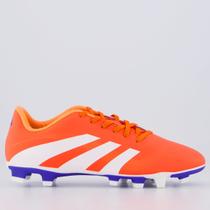 Chuteira Adidas Predator Essentials 25 FG/MG Campo Laranja