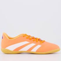 Chuteira Adidas Predator Essentials 25 Futsal Juvenil Laranja