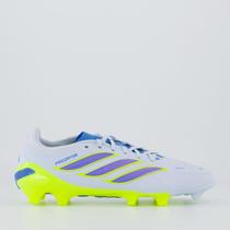 Chuteira Adidas Predator League Campo Azul e Amarela