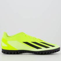 Chuteira Adidas X Crazyfast 23 Club TF Society Amarela