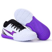 Chuteira Botinha Futebol de Quadra Futsal Cronos Sola Costurada Cano Baixo Masculino Feminino