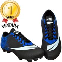 Chuteira Campo Adulto e Infantil Colada E Costurada