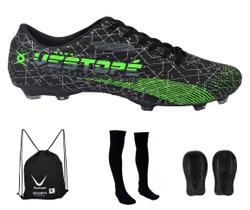 Chuteira Campo Futebol Costurada Vestope Faster Kit Bmc A4