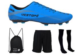 Chuteira Campo Futebol Vestope Ultra Adulto Juvenil BMS