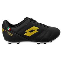 Chuteira Campo Lotto Stadio Classic Preto Conforto Original Chuteira Campo Lotto Stadio Classic Preto Conforto Original