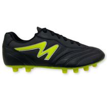 Chuteira Campo Mathaus Maxx Unissex Preto Citrico