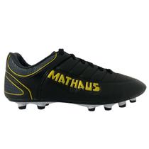 Chuteira Campo Mathaus New Galatic Adulto Preto