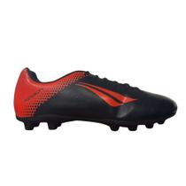 Chuteira Campo Penalty Victoria II Preto Vermelho Tamanho 44