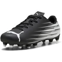Chuteira Campo Puma Attacanto II Masculina - Preto e Branco Chuteira Campo Puma Attacanto II Masculina - Preto e Branco