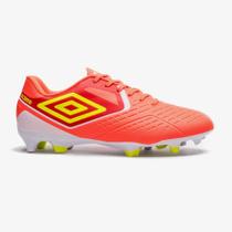 Chuteira Campo Score Umbro Unissex Cor:CoralTamanho:42Gênero:Unissex