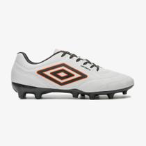 Chuteira Campo Umbro Class Footballer - Branco+Preto+Laranja
