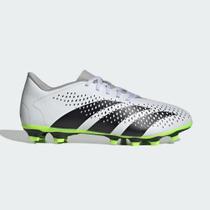 Chuteira Campo Unissex Adidas Predator Accuracy.4 Branco E Verde Chuteira Campo Unissex Adidas Predator Accuracy.4 Branco E Verde