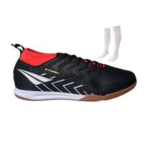 Chuteira Conforto Macia Penalty Futsal Storm Y-3 Kit + Meiao