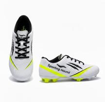 Chuteira de Campo Original Sporting Hound Trava Cravo Birro Travão Futebol de Campo Grama Natural Colada e Costurada chuteira de Birro Chuteira de Campo Original Sporting Hound Trava Cravo Birro Travão Futebol de Campo Grama Natural Colada e Costurada chuteira de Birro