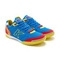 Chuteira de Couro Futsal Kelme Precision Profissional Antiderrapante