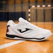 Chuteira De Futsal Joma Máxima Indoor Original - Branco-Preto - 40 BR