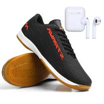Chuteira De Futsal Wit Shoes Costurada Masculino com Fone Bluetooth