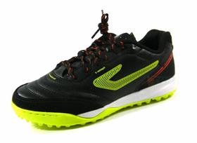 Chuteira Dominator 4 Society TD pto/lim - Topper Chuteira Dominator 4 Society TD pto/lim - Topper
