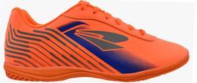 Chuteira Dray Salão Laranja Azul Masculino Chuteira Dray Salão Laranja Azul Masculino