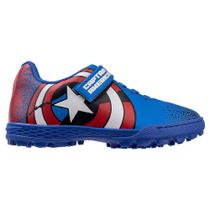Chuteira Dray Society Marvel Capitão América Infantil Chuteira Dray Society Marvel Capitão América Infantil