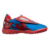 Chuteira Dray Society Marvel Homem Aranha Infantil Azul